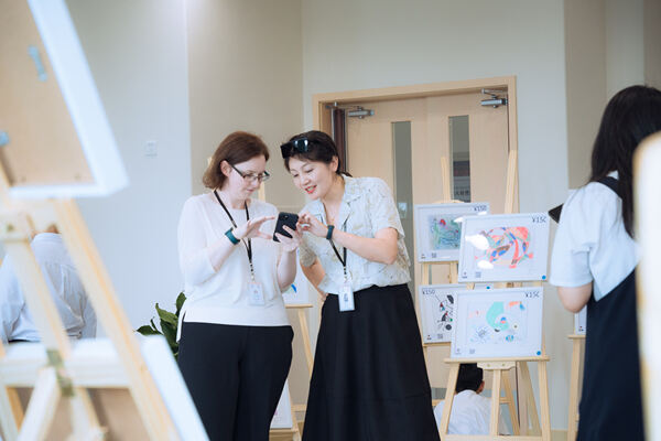 惠立艺术展,南通惠立学校
